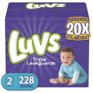 Luvs Ultra Leakguards Diapers, Size 2, 228 Count