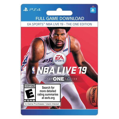  NBA LIVE 19: The One Edition, Electronic Arts, Playstation, [Digital Download]
