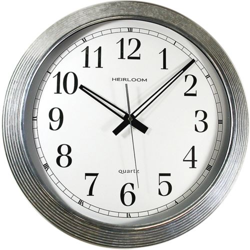  Artistic Products Artistic, AOP401ZWA, 16 Galvanized Metal Round Wall Clock, 1