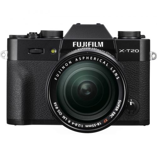 후지필름 Fujifilm X-T20 Mirrorless Digital Camera with 18-55mm Lens (Silver)