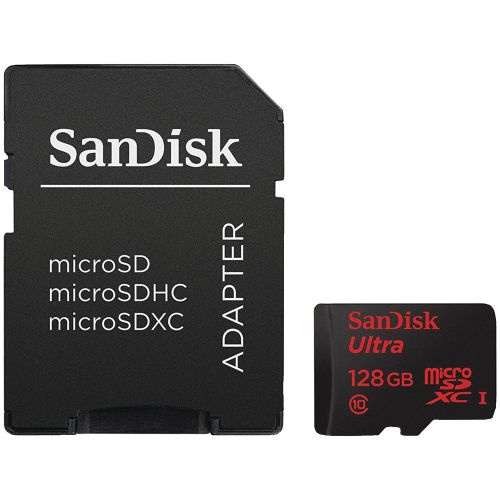 샌디스크 SanDisk Sandisk 128 GB Ultra Microsdxc Memory Card with Adapter