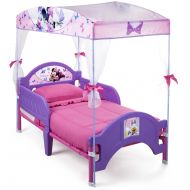 Disney Minnie Mouse Plastic Toddler Bed with Canopy by Delta Children