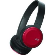 JVC HA-S190BT Colorful Bluetooth On-Ear Headset - Red