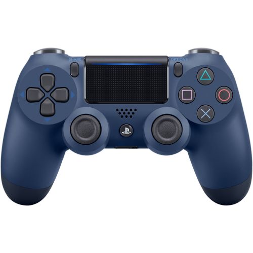 소니 Sony Playstation 4 DualShock 4 Controller, Midnight Blue, 3002840