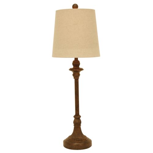  Decor Therapy Leroy Brownstone Whitewashed Buffet Lamp