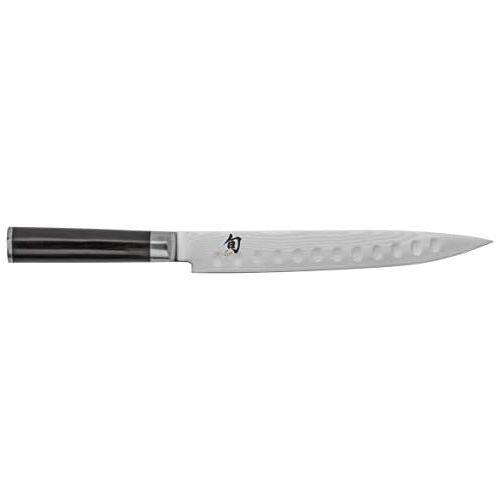  Shun DM0720 Classic Hollow-Ground Slicing Knife, 9-Inch