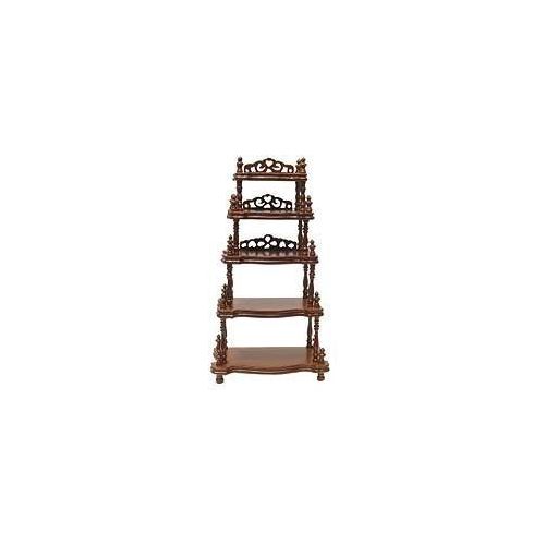  Dollhouse Miniature The Lincoln Five Shelf Etagere by Aztec Imports, Inc.