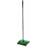 Bissell BISSELL BigGreen Commercial BG21 Sweeper with 2 Rows of Rubber Rotors, 7-12 Cleaning Path, Green