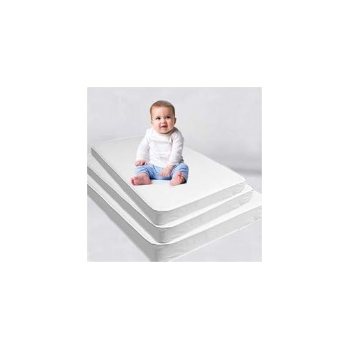 제네릭 Generic Custom Size Baby Crib Mattress Bed Pad: Firm Foam Bedding : Waterproof Vinyl Top