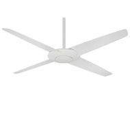 Minka-Aire F738-WHF, Pancake, 52 Ceiling Fan with Remote Control, Flat White