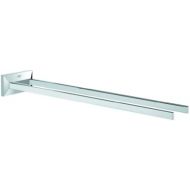 GROHE Allure Brilliant 17 In. Two-Arm Towel Bar