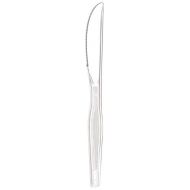 Dixie 7.5 Heavy-Weight Polystyrene Plastic Knife by GP PRO (Georgia-Pacific), Clear, KH017, (Case of 1,000)