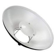 Fotodiox Pro 16in (40cm) All Metal Beauty Dish with Bowens Insert - Soft White Interior