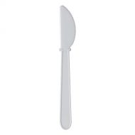 Dixie 4.75 Light-Weight Polystyrene Plastic Knife by GP PRO (Georgia-Pacific), White, LK21, (Case of 1,000)