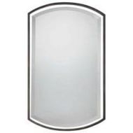 Quoizel Lighting QR1419PN Breckenridge - 35 Inch Mirror, Palladian Bronze Finish with Beveled Glass