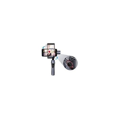 지윤텍 Zhiyun Smooth-Q 3-Axis Handheld Gimbal Stabilizer for Smartphone Like IPhone 7 Plus 6 Plus Samsung Galaxy S7 S6 S5 Wireless Control Vertical Shooting Panorama Mode (Grey)