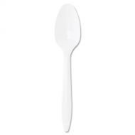 DART Dart DRCS6BW Style Setter Medium-Weight Plastic Cutlery Spoon (Pack of 1000)
