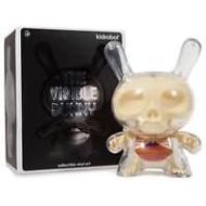 Kidrobot Jason Freeny The Visible Dunny 8 Inch Clear Glow In The Dark RARE 200
