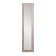 BrandtWorks AZBM36Skinny Slim Full Length Mirror, 16 x 71, Brown/Grey/White