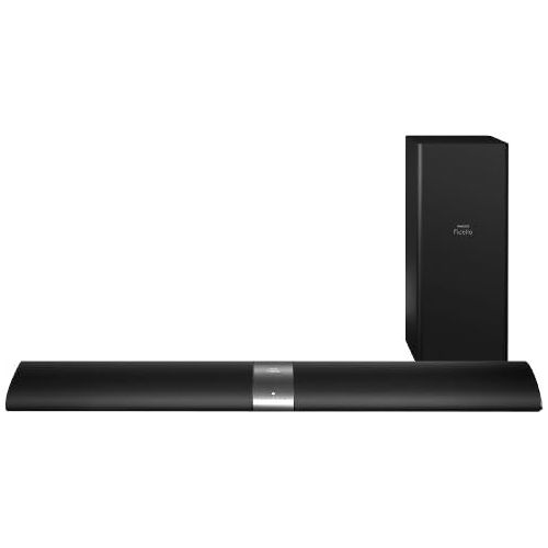 필립스 MEGACRA Philips Fidelio Premium SoundBar Home Theater HTL7180F7 (Pair, Black) (Discontinued by Manufacturer)