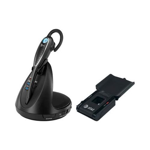  AT&T ATTTL7812 - ATT DECT 6.0 Cordless HeadsetSoftphone with Lifter; up to 500 ft range