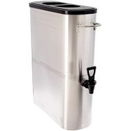 Winco SSBD-5 Stainless Steel Ice Tea Dispenser, 5-Gallon