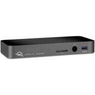 OWC 10-Port USB-C Dock (OWCTCDK10PMHSG) with Mini DisplayPort to HDMI 4K Adapter, Space Gray