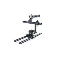 LanParte Lanparte BMPCC-01 Black Magic Pocket Cinema Camera Rig with Handle C-arm Baseplate