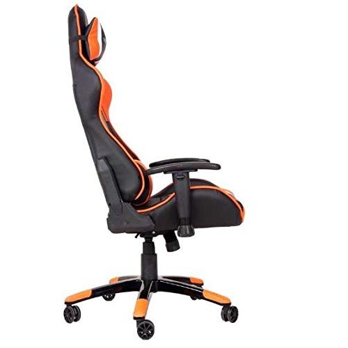  Gaming Chairs For Kids Or For Adults Or Teens-Black Orange PC Gaming Chair with 2.0 Bluetooth Perfect for Relaxing, Watching Movies, Listening to Music, Playing Games