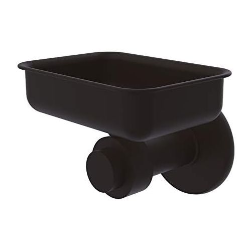  Allied Brass 932-ORB Solid Brass Decorative Soap Dish, Oil Rubbed Bronze