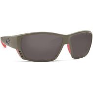 Costa Del Mar TA196OGP Tuna Alley Sunglasses Race Gray/Gray 580Plastic, One Size