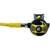 Cressi Octopus XS, light and flexible octopus for scuba diving, made in Italy, Yellow  Black