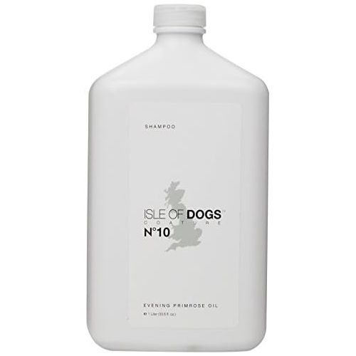  Isle of Dogs Coature No. 10 Evening Primrose Oil Dog Shampoo for Dry and Sensitive Skin, 1-Liter