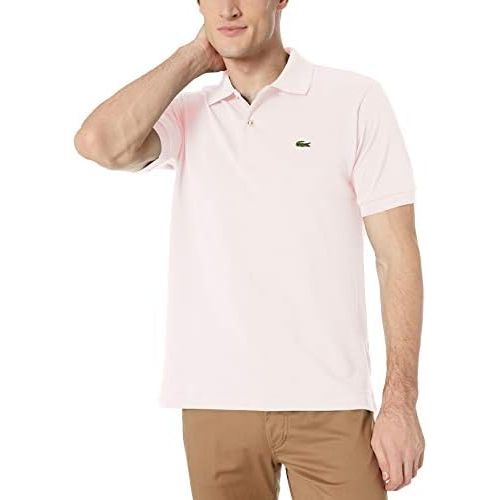 라코스테 Lacoste Mens Short Sleeve L.12.12 Pique Polo Shirt