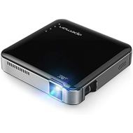 [아마존베스트]APEMAN Projector Mini Portable Video DLP Pocket Projector for Home and Outdoors Entertainment, Support 1080p HDMI Input Built-in Rechargeable Battery Stereo Speakers with Upgraded