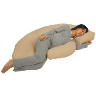 Leachco Body Bumper PregnancyMaternity Contoured Body Pillow System, Khaki