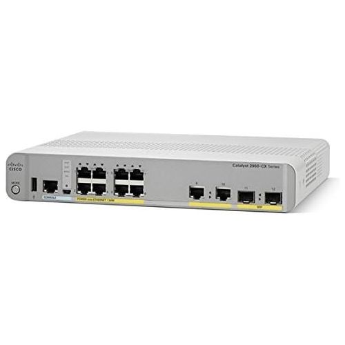  Cisco Catalyst 2960CX-8PC-L - Switch - 8 Ports - Desktop, Rack-mountable (WS-C2960CX-8PC-L)