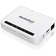 IOGEAR GWFRSDU2 MediaShair 2 Wireless Media Hub, Travel Router, SD Card Reader, USB Reader and Power Station with Built in Wi-Fi Network