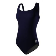 TYR 401TAQA7A6 Sport Competitor Aqua Controlfit Swimsuit, Navy, Size 6