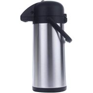[아마존베스트]HI Airpot 3,0 L Pumpkanne Isolierkanne Thermo Kanne Kaffeekanne Camping Edelstahl