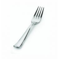 Silver Secrets Fineline Settings Cutlery-Bulk Forks, Silver 600 Pieces