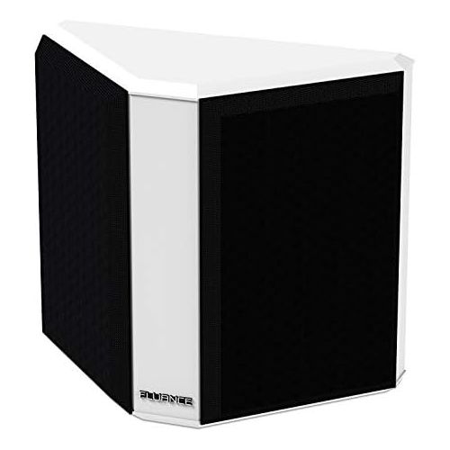  [아마존베스트]Fluance SXBP2WH Home Theater Bipolar Surround Sound Speakers (White)