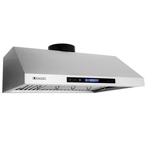  XtremeAIR XtremeAir PX12-U30, 30 width, LED Lights, Baffle Filter W Grease Drain Tunnel, 1.0mm Non-Magnetic Stainless Steel, Under Cabinet Mount Hood