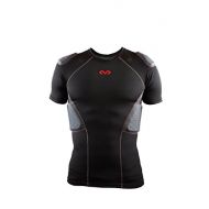 McDavid Mcdavid Rival Pro Hex Padded Football Shirt, 5-Pad Integrated Protection for Shoulders, Ribs & Spine , Youth & Adult Sizes