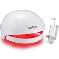 IRestore iRestore Laser Hair Growth System + Rechargeable Battery Pack  FDA-Cleared Hair Loss Product - Treats Thinning Hair for Men & Women - Laser Hair Therapy Restores Hair Thickness, V