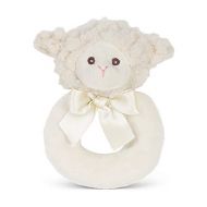 [아마존베스트]Bearington Collection Bearington Baby Lamby Plush Stuffed Animal Cream Lamb Soft Ring Rattle, 5.5