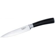 TokioKitchenWare Asiatische Messer: Damast-Kochmesser mit 12,5 cm Klinge (Asiatisches Messer Damast)