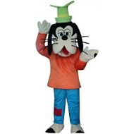 Sinoocean Goofy Dog Adult Mascot Costume Cosplay Fancy Dress Outfit