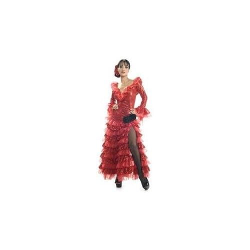  Rubie%27s Rubies Super Deluxe Red Senorita Costume