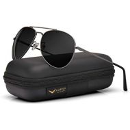 [아마존 핫딜] LUENX Aviator Sunglasses for Women Polarized - UV 400 Protection with case 60MM